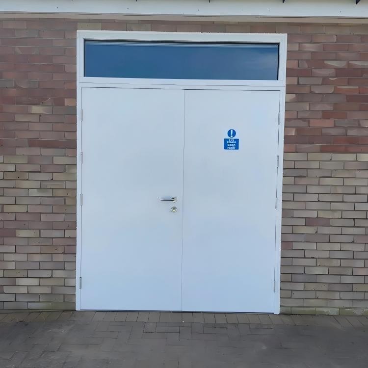 steel entry door for commercial building